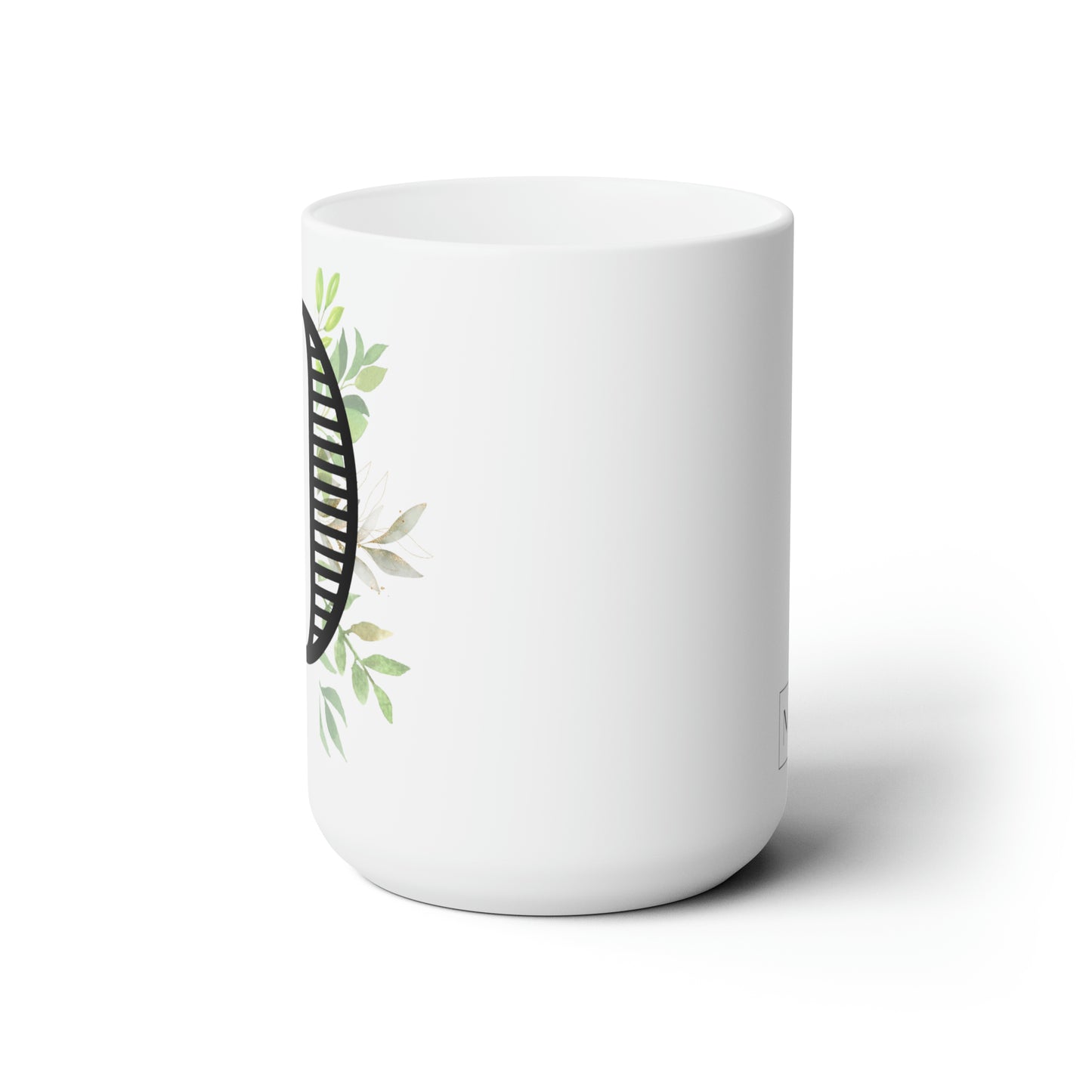Initial Mug - O - 15oz