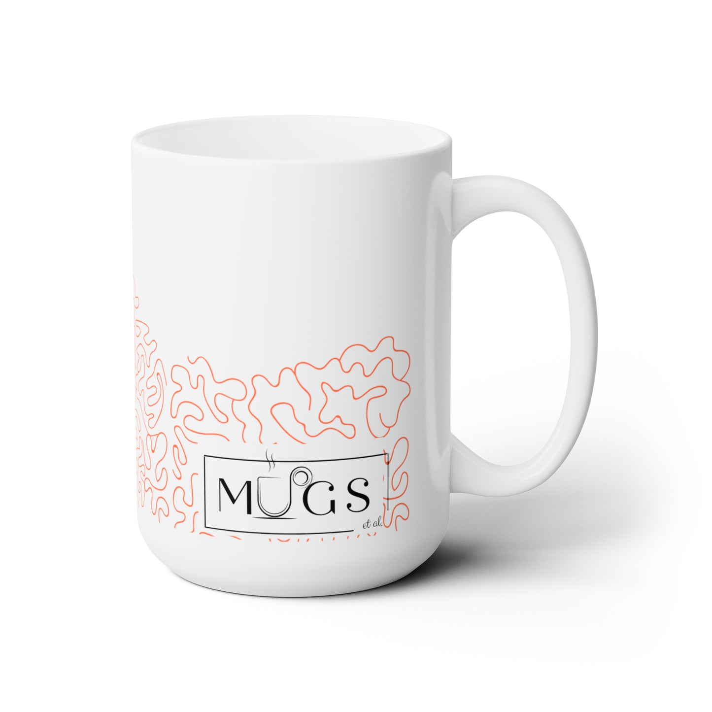 Abstract Coral Mug - 15oz