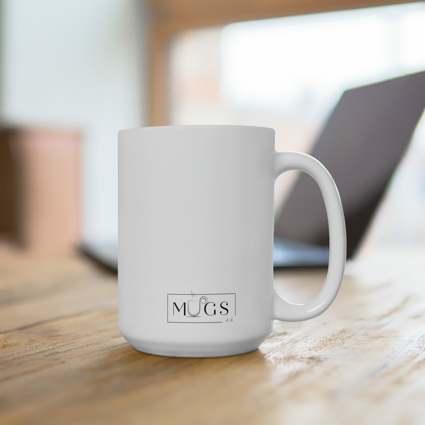 Initial Mug - N - 15oz
