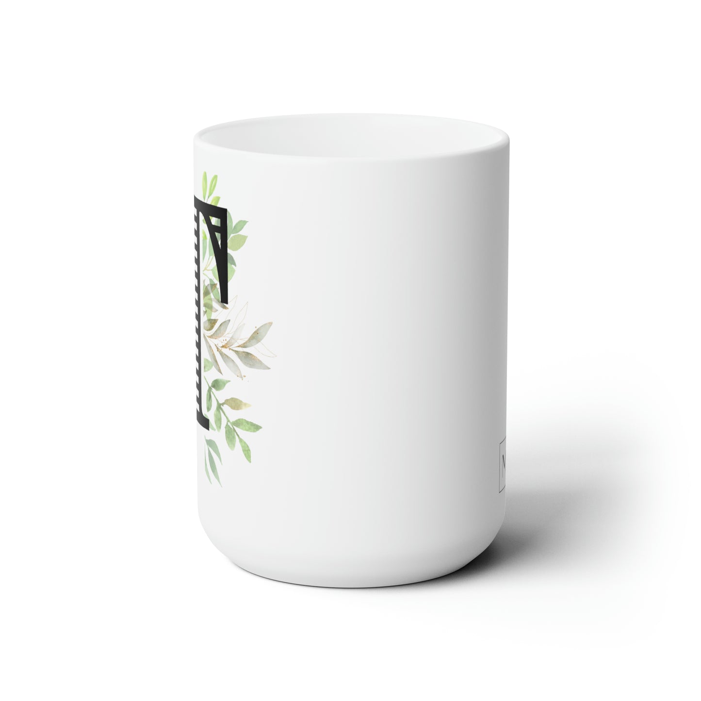 Initial Mug - T - 15oz