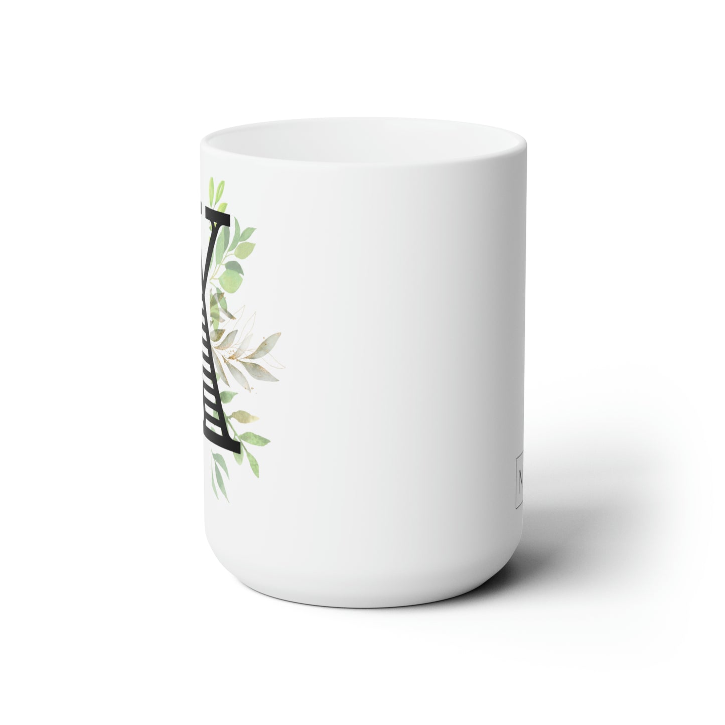 Initial Mug - X - 15oz