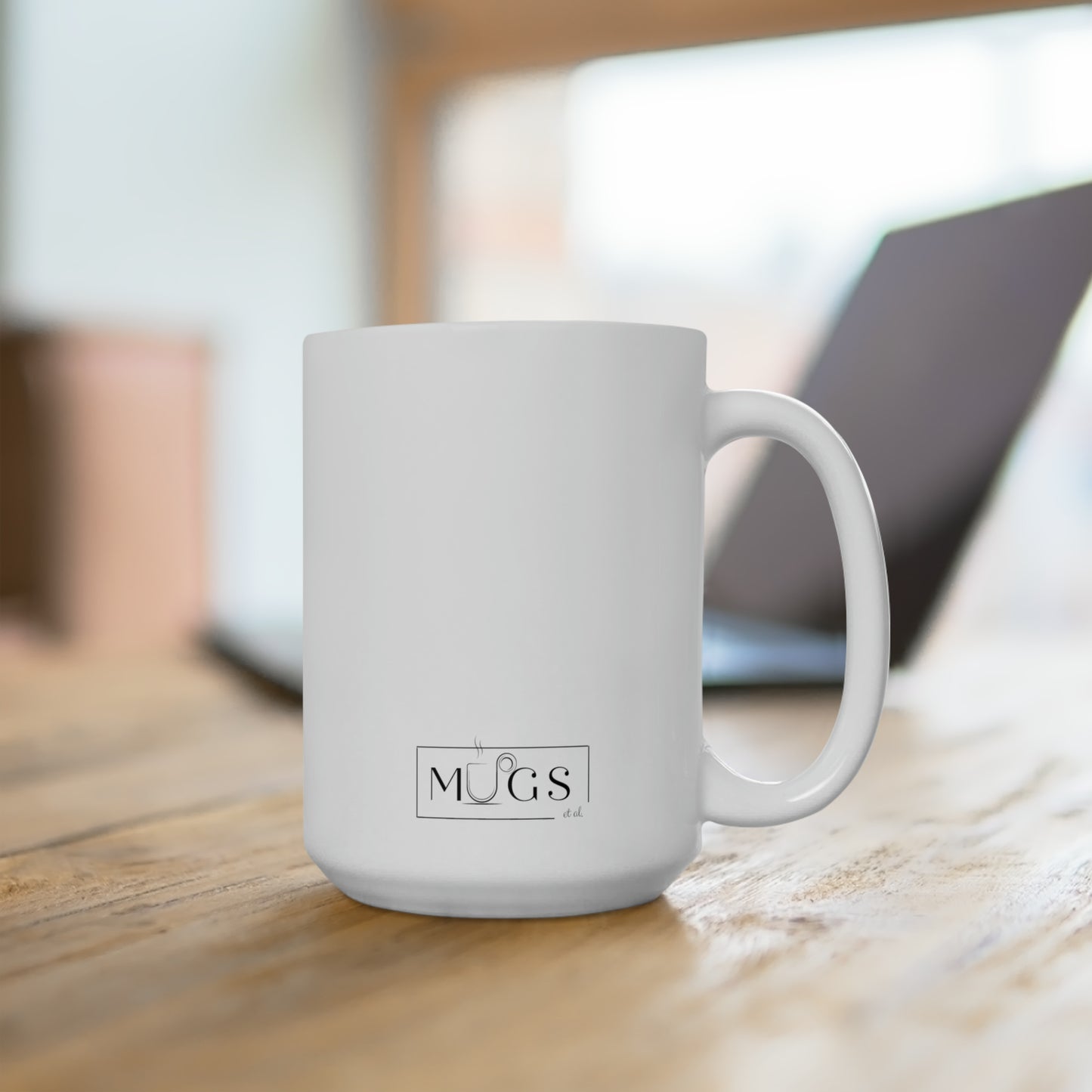 Initial Mug - H - 15oz