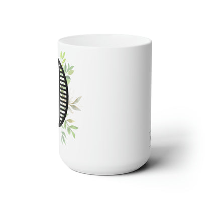 Initial Mug - O - 15oz