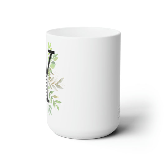 Initial Mug - Y - 15oz