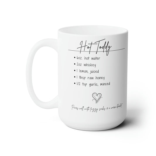 Hot Toddy Recipe Mug - 15oz