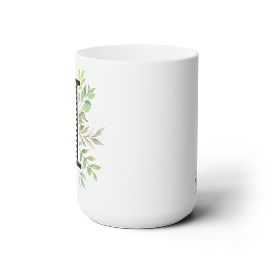 Initial Mug - I - 15oz