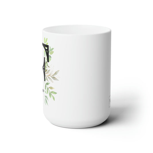 Initial Mug - F - 15oz
