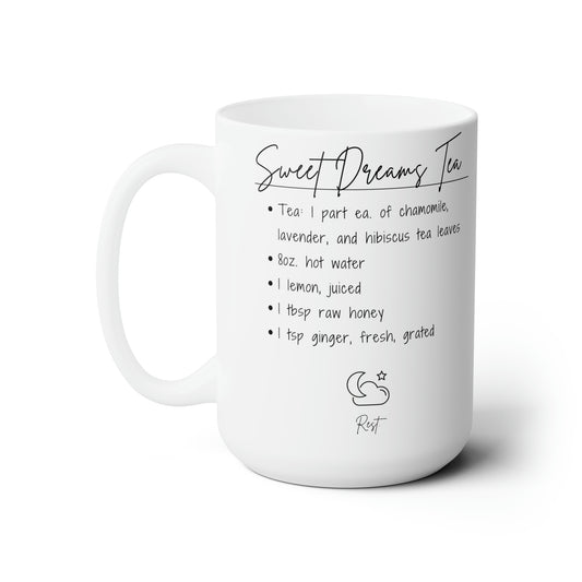 Sweet Dreams Tea Recipe Mug - 15oz