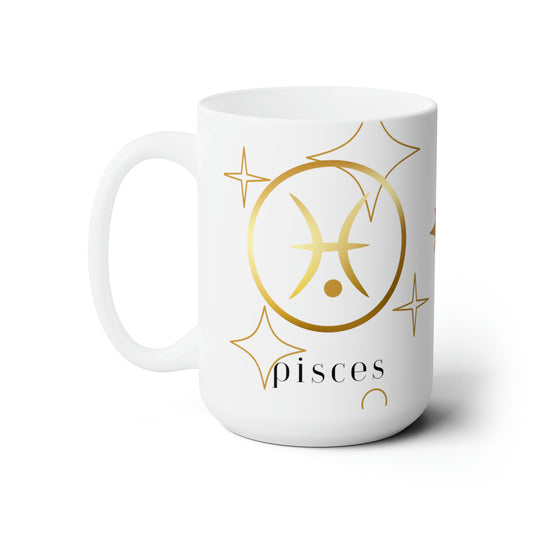 Zodiac Mug - Pisces - 15oz