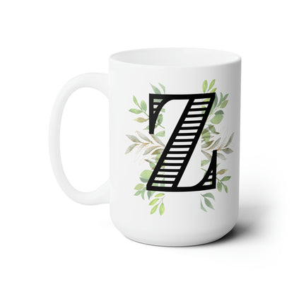 Initial Mug - Z - 15oz