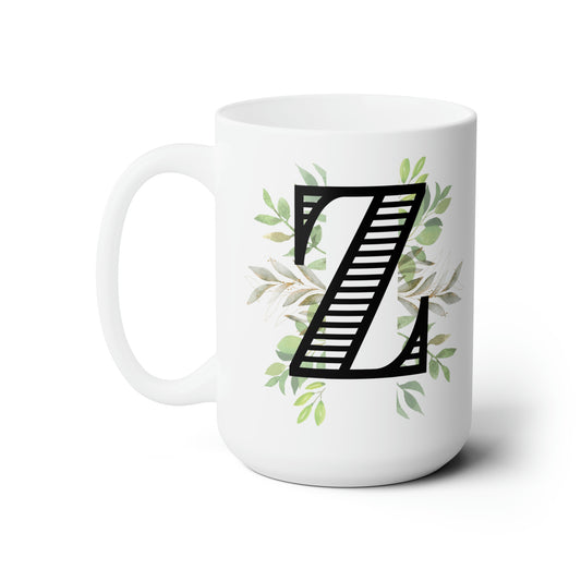 Initial Mug - Z - 15oz