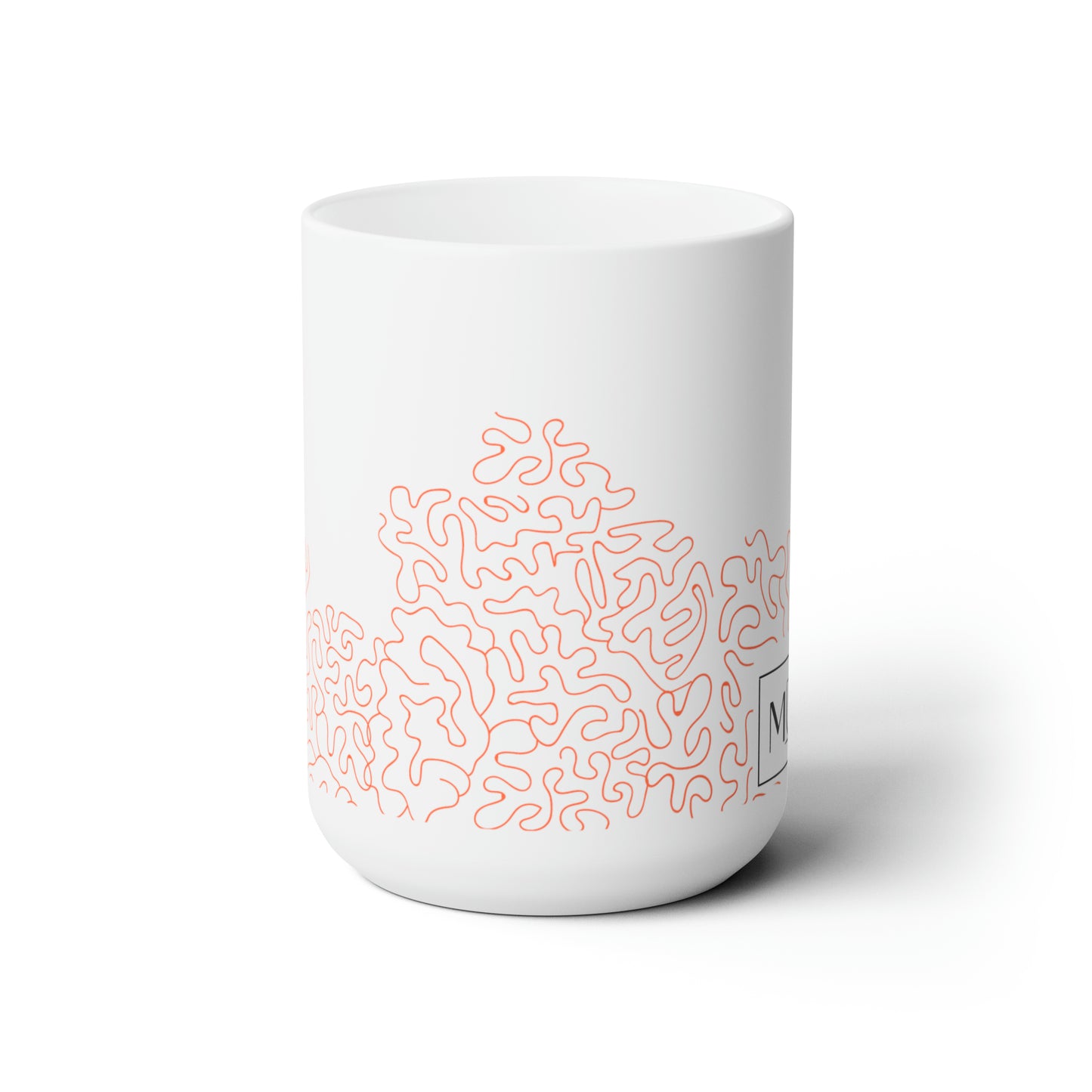 Abstract Coral Mug - 15oz